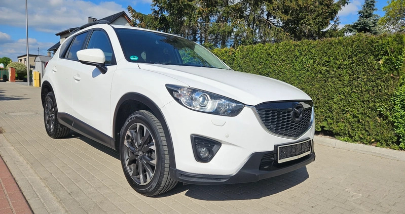 Mazda CX-5 cena 53900 przebieg: 143000, rok produkcji 2014 z Krobia małe 137